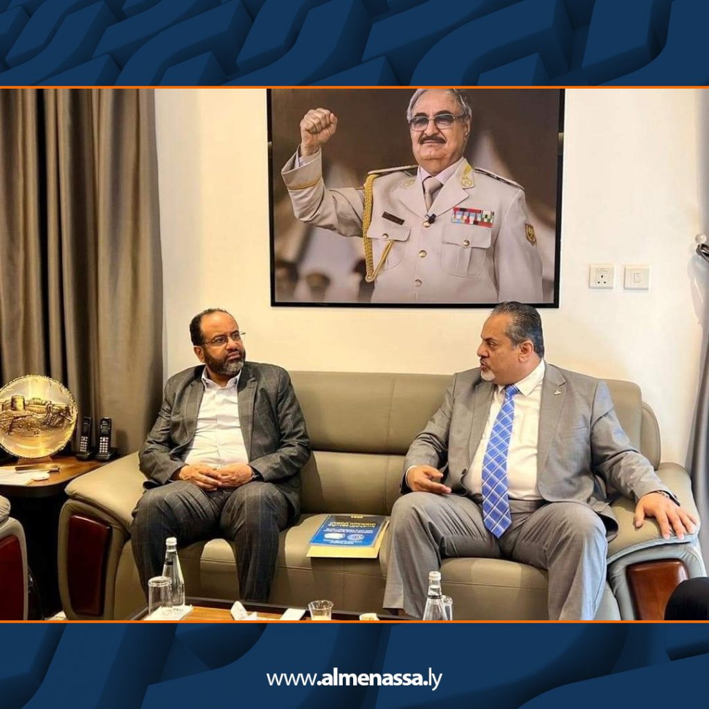 Extra 567 نائب رئيس الحكومة الليبية يبحث تفعيل مكاتب التخطيط العمراني بالمنطقة الجنوبية