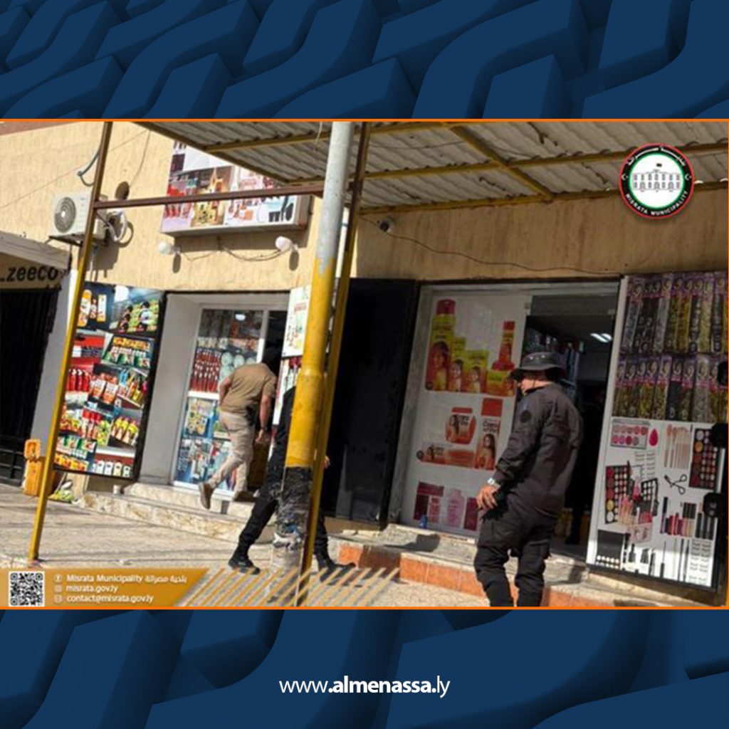 Extra 617 حملة إزالة التعديات على الفضاءات العامة بمصراتة