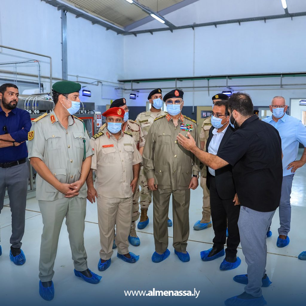 Extra10 12 القائد العام يتفقد مجمع غوط السلطان تأكيدا على أهمية المشاريع الوطنية في إعادة البناء والتنمية