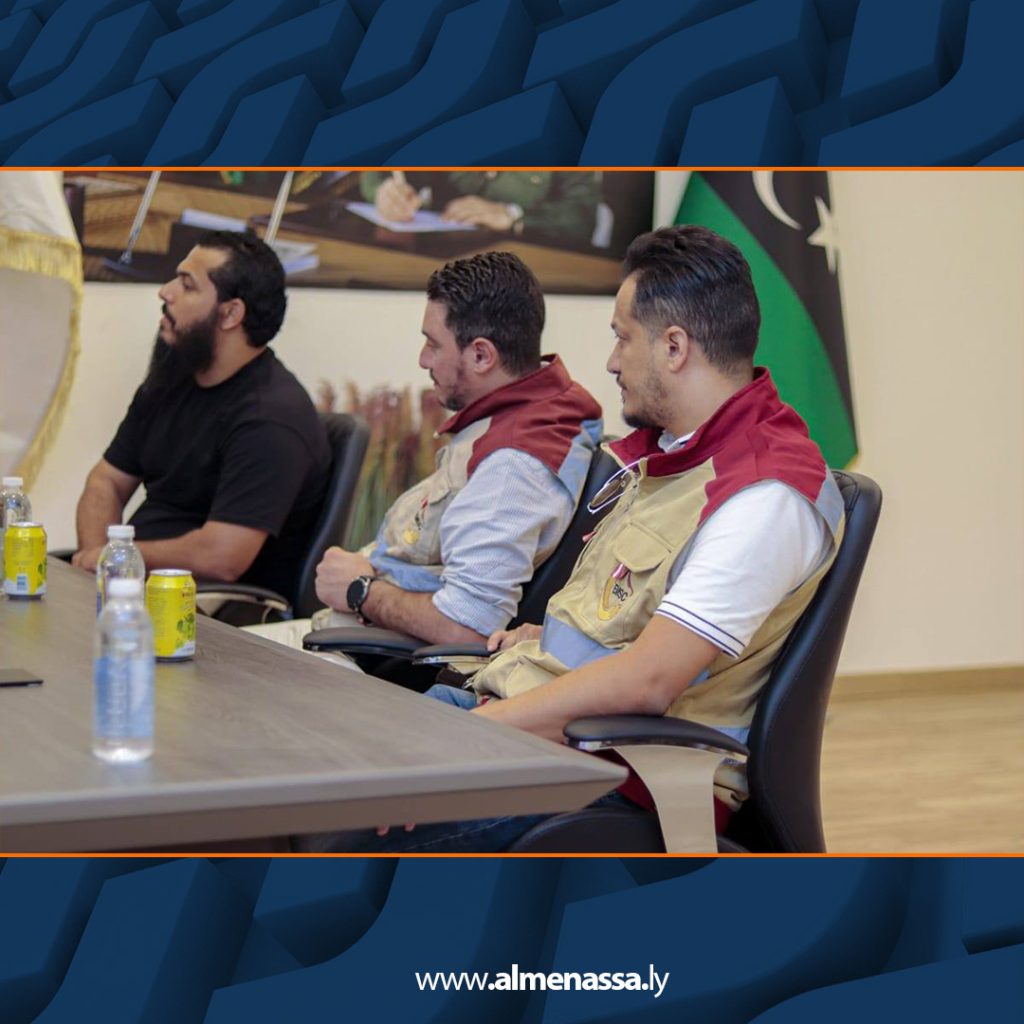 Extra10 9 رئيس جهاز مكافحة الهجرة غير الشرعية يستقبل وفد من مكتب سلة الخير التابع للواء طارق بن زياد