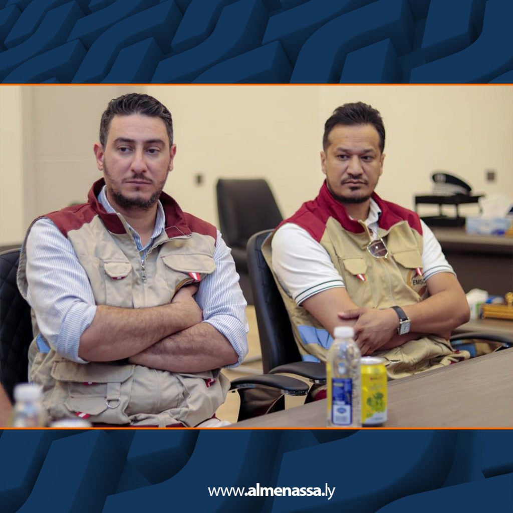 Extra14 4 رئيس جهاز مكافحة الهجرة غير الشرعية يستقبل وفد من مكتب سلة الخير التابع للواء طارق بن زياد