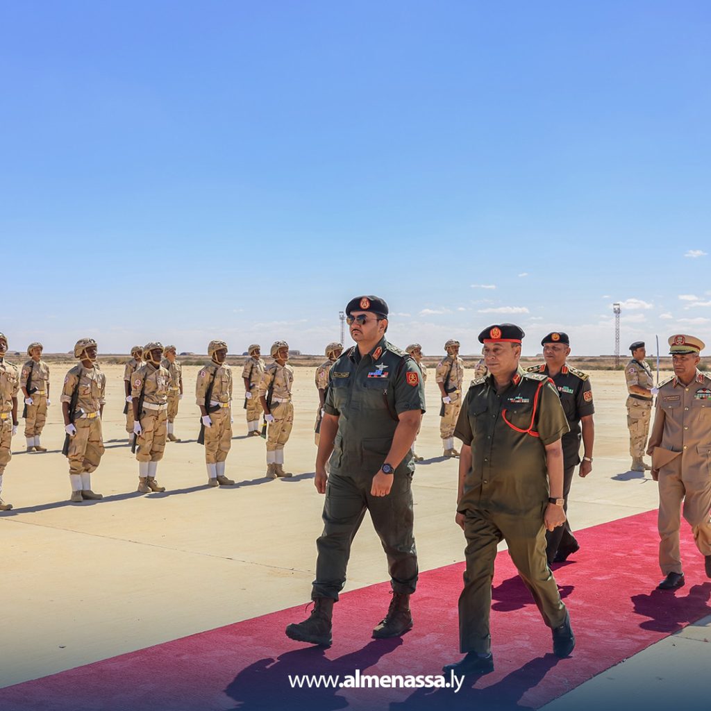Extra17 الفريق صدام حفتر يشارك في اختتام دورة المهام الخاصة للقوات المسلحة في سرت