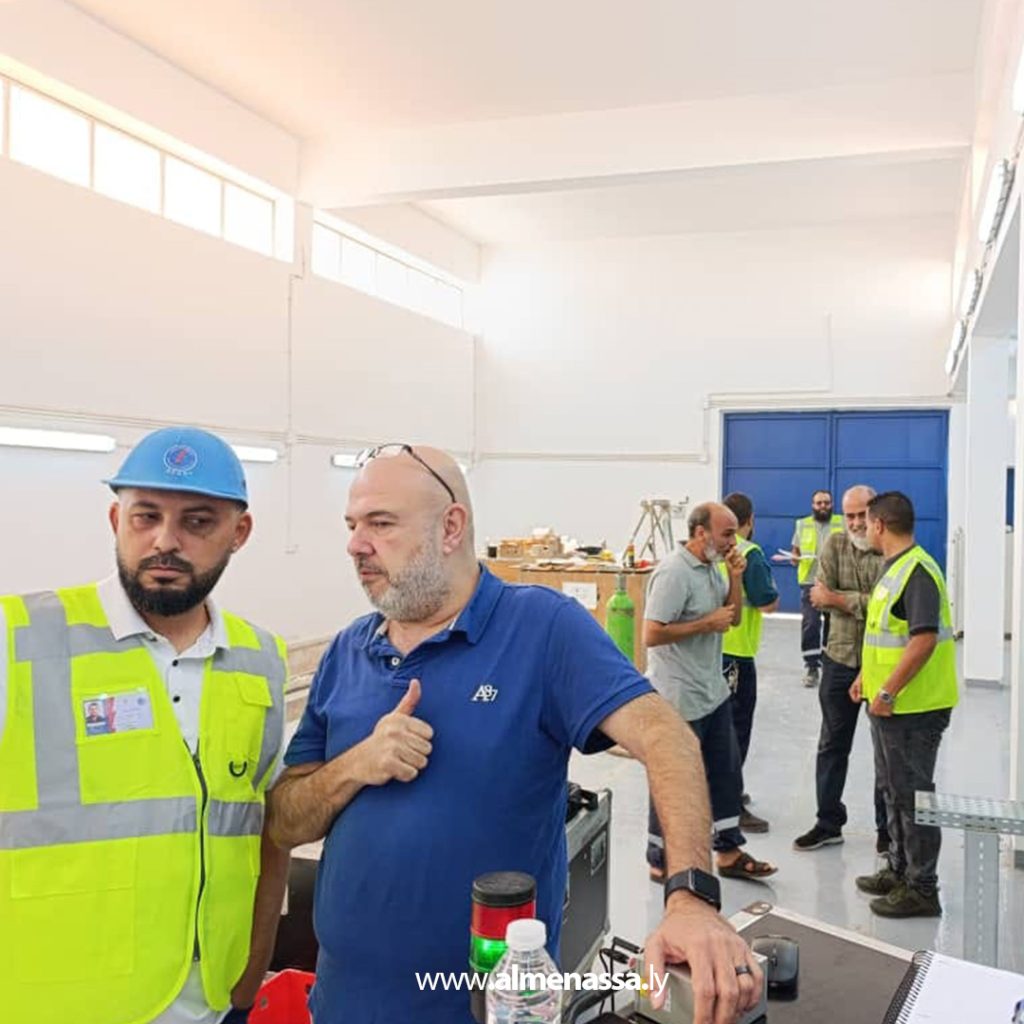 Extra2 153 الشركة العامة للكهرباء تبدأ الاختبارات التشغيلية لمعدات محطة تحويل وسط درنة