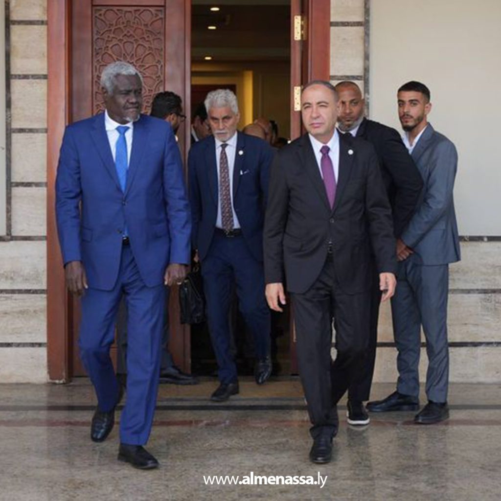 Extra2 180 وفد من الاتحاد الأفريقي يختتم زيارته لطرابلس