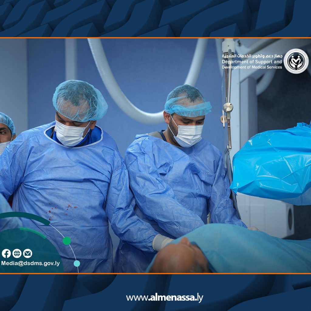 Extra2 185 إجراء 20 عملية جراحة أوعية دموية بمستشفى طرابلس الجامعي