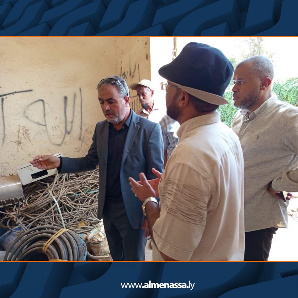 Extra2 238 اللجنة التسيرية المكلفة بإدارة شركة المياه والصرف الصحي بسبها تباشر عملها