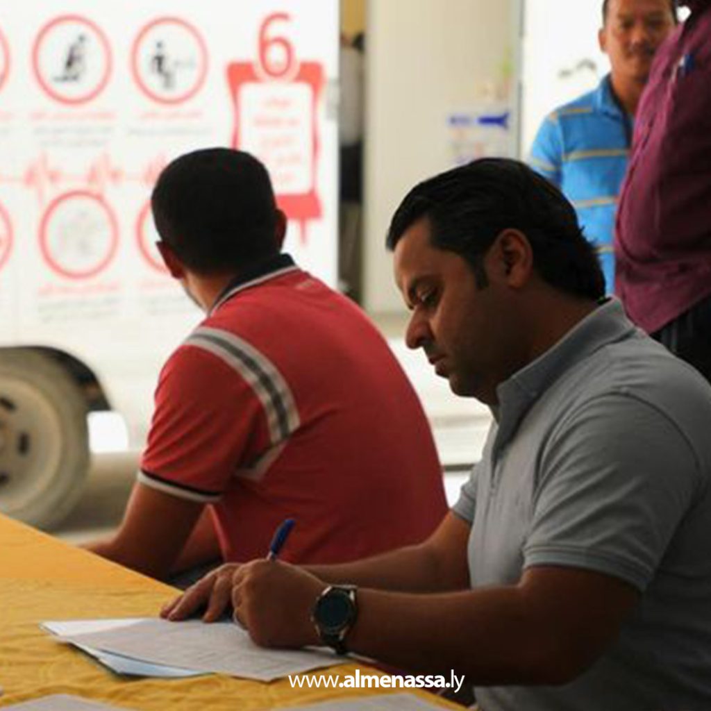Extra2 287 حملة تبرع بالدم في طرابلس بالتعاون مع شركة الهروج للعمليات النفطية