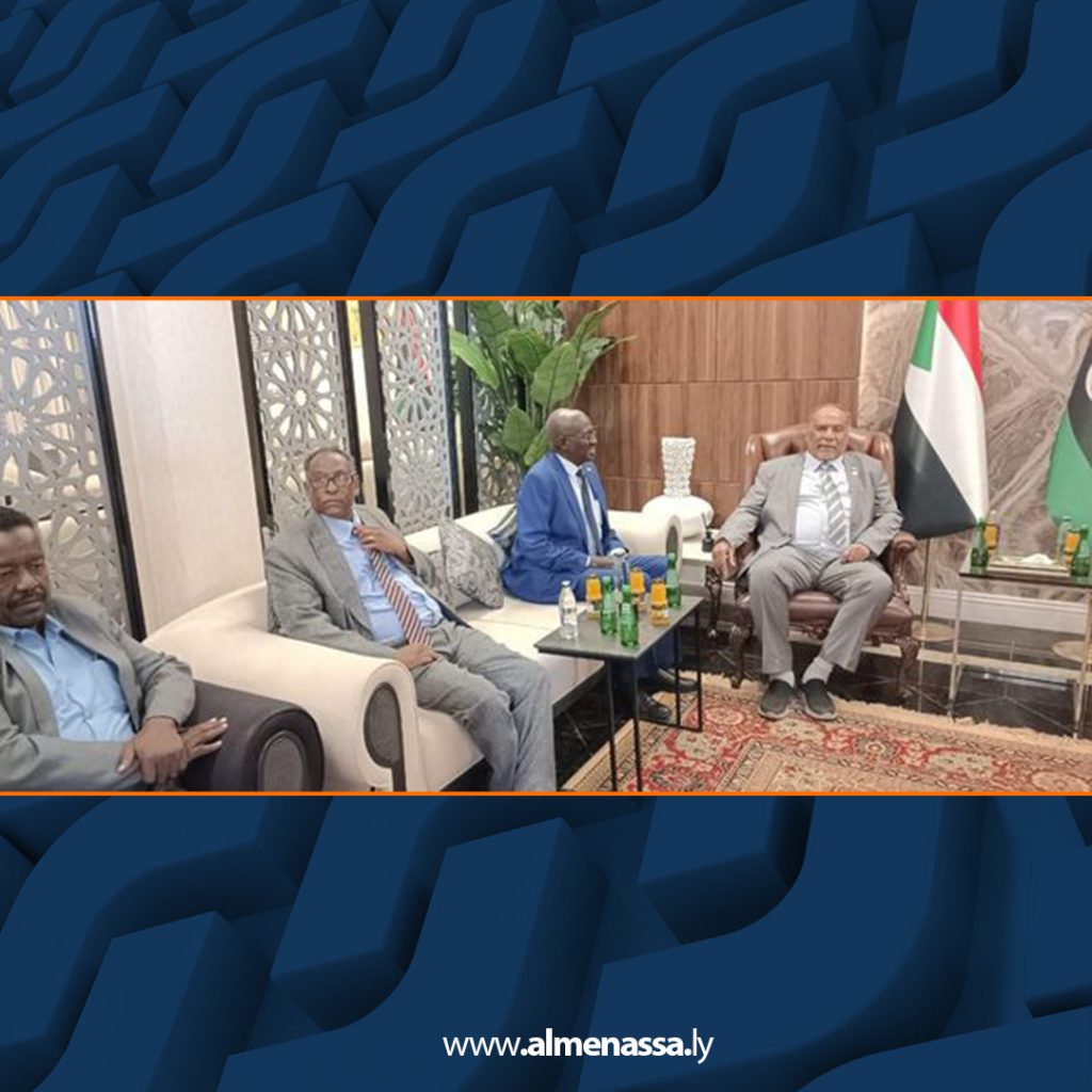 Extra2 301 وزير التعليم العالي السوداني يبحث في طرابلس أوضاع الطلبة