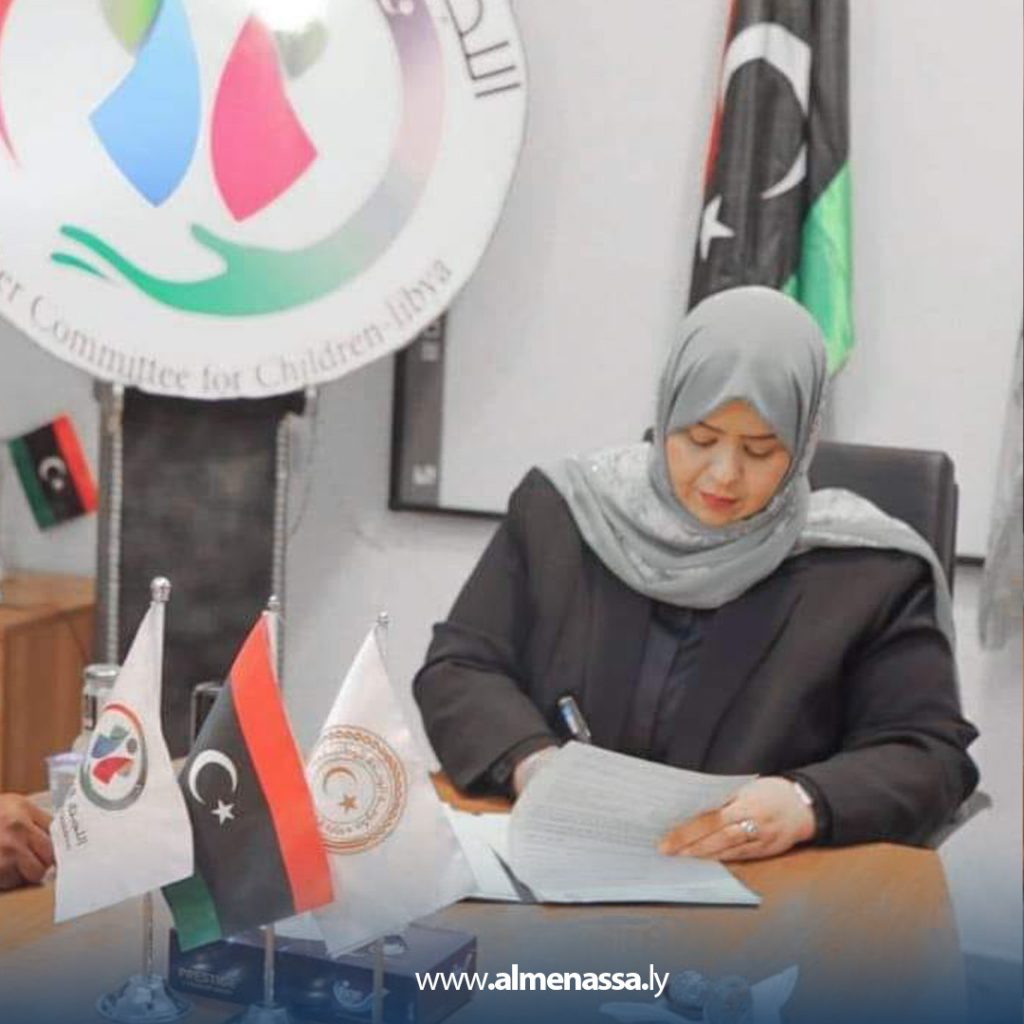 Extra2 350 الكيلاني تتولى مهام اللجنة العليا للطفولة لحماية حقوق الأطفال في ليبيا