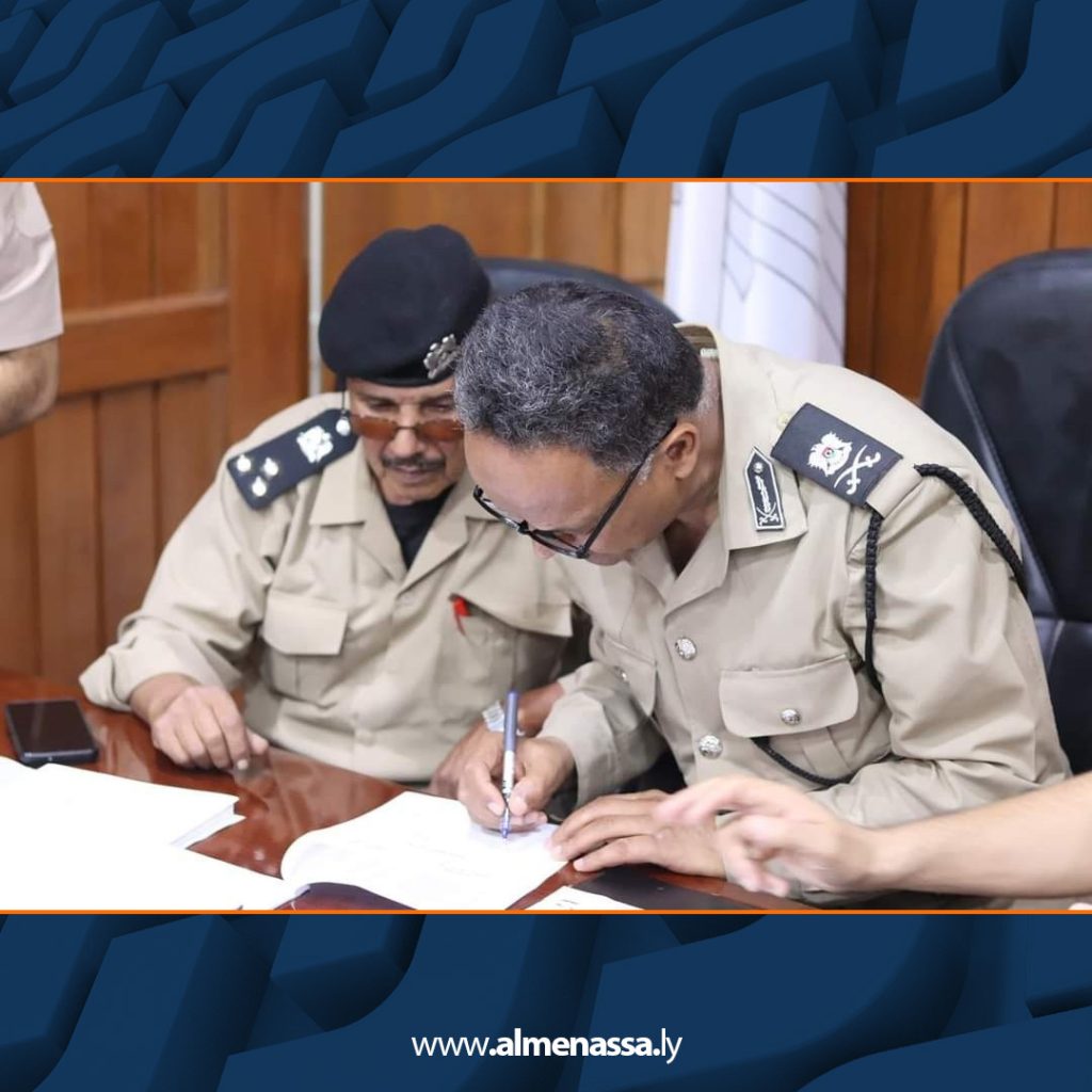 Extra2 386 دمج مديريتي أمن الواحات جالو وأوجلة إجخرة