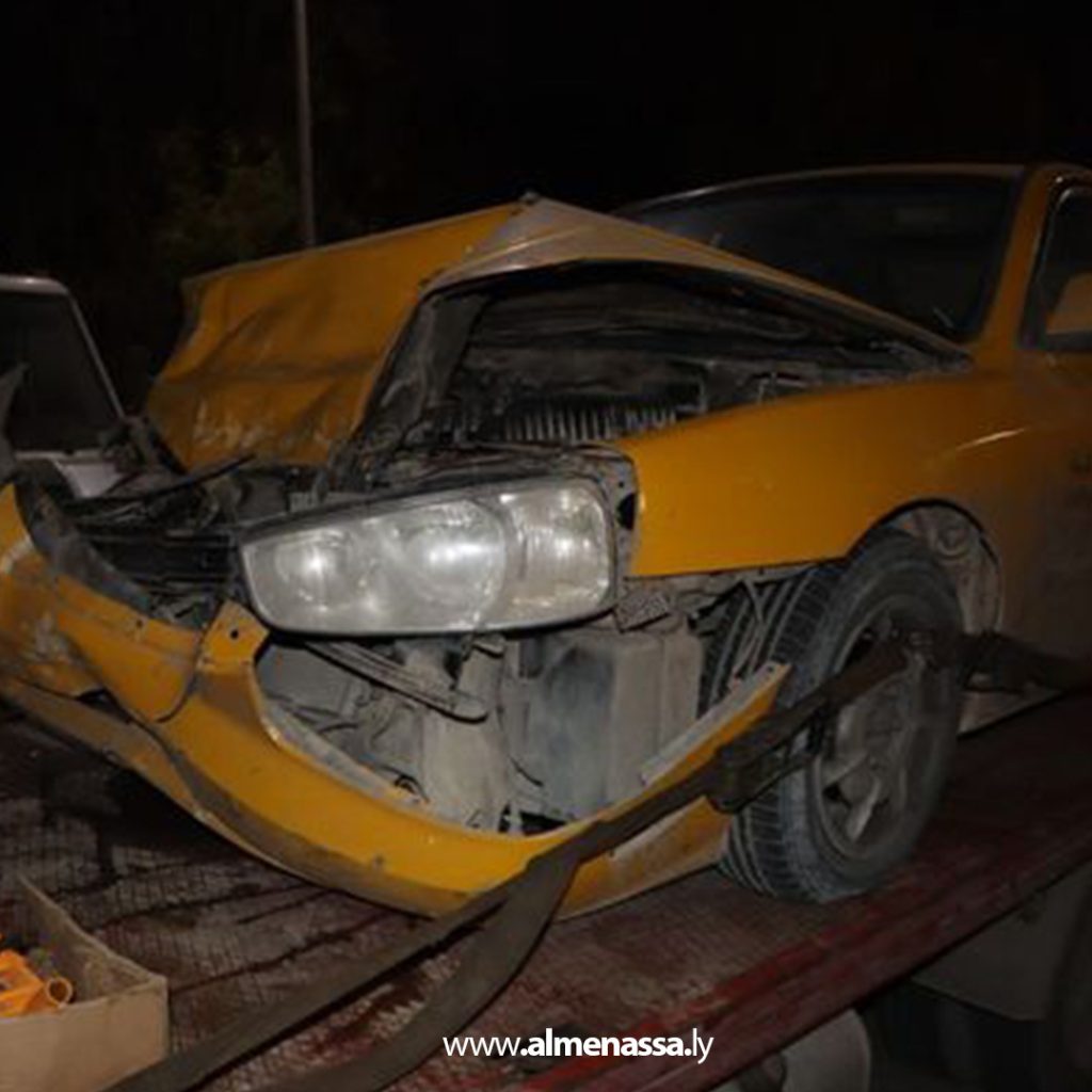 Extra2 431 أمن طرابلس: إصابة شخص جراء حادث بالطريق السريع