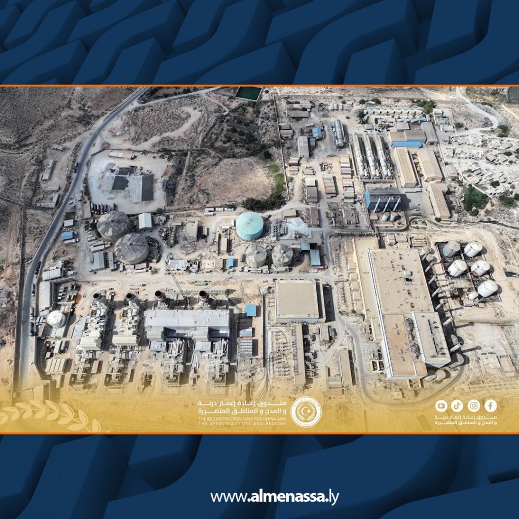 Extra2 436 المهندس بلقاسم حفتر يقوم بتقييم فني لاحتياجات محطة تحلية مياه البحر في طبرق تمهيدًا لصيانتها