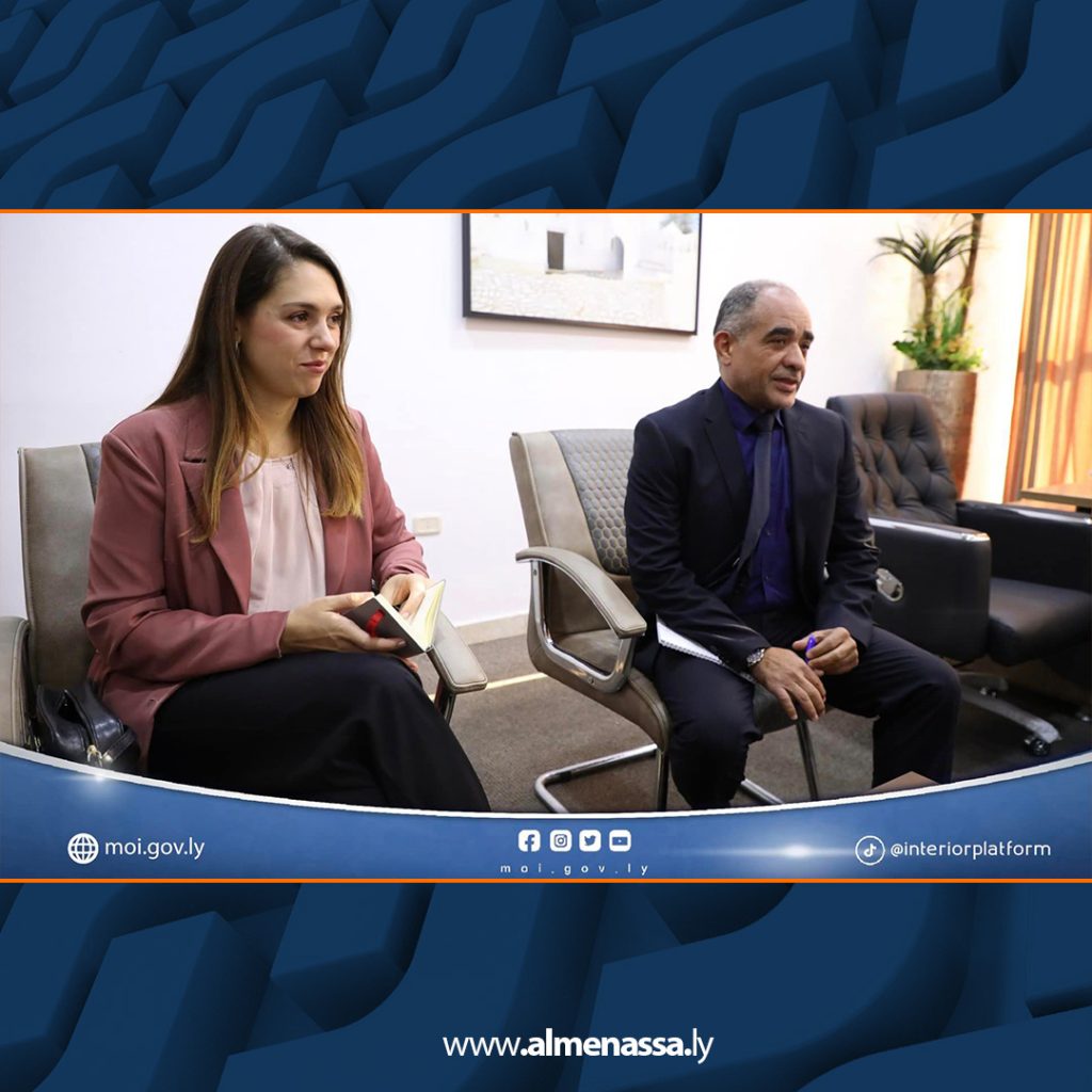 Extra2 508 داخلية الوحدة تبحث مع الاتحاد الأوروبي التعاون في إدارة الحدود