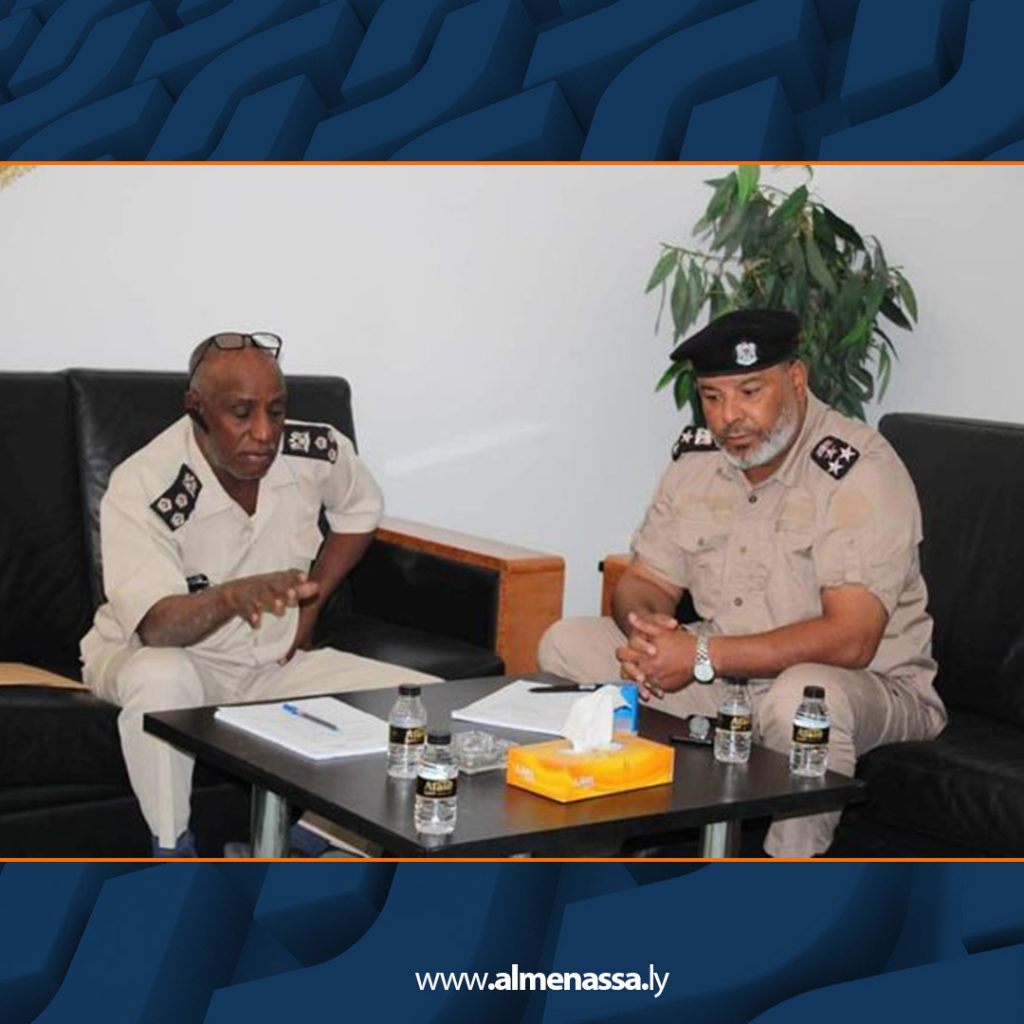 Extra2 511 مدير أمن الجفرة الجديد يتسلم مهام عمله