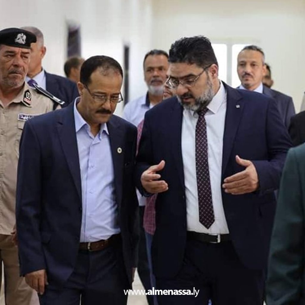 Extra2 74 وزير التعليم التقني والفني بالحكومة الليبية يتفقد كلية تقنيات الطاقة