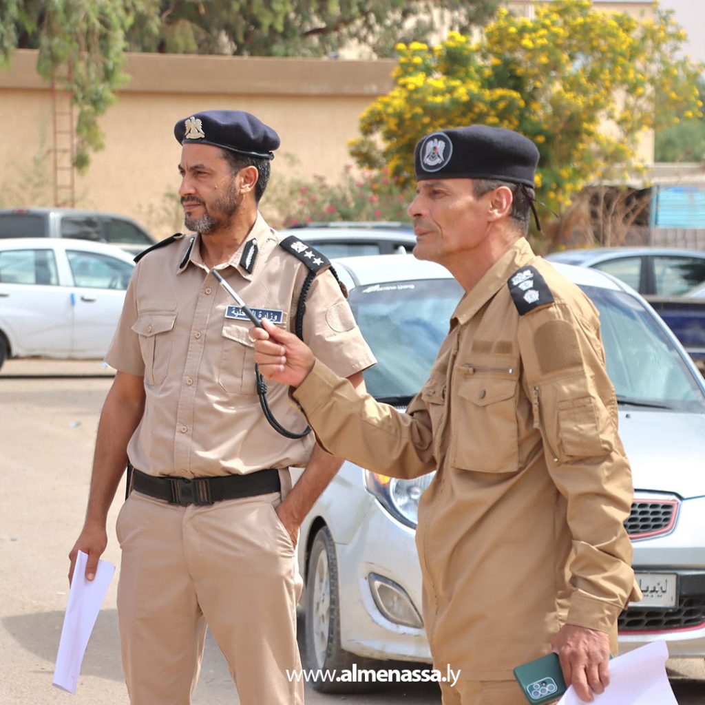 Extra2 87 جانب من استعداد مديرية أمن بنغازي لتأمين احتفالية عيد الشرطة