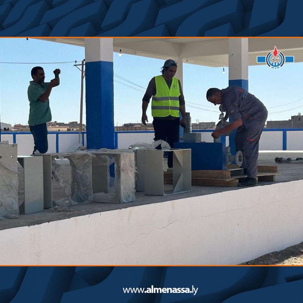 Extra3 187 شركة البريقة: تدشين نقطة جديدة لتعبئة الغاز في براك الشاطئ