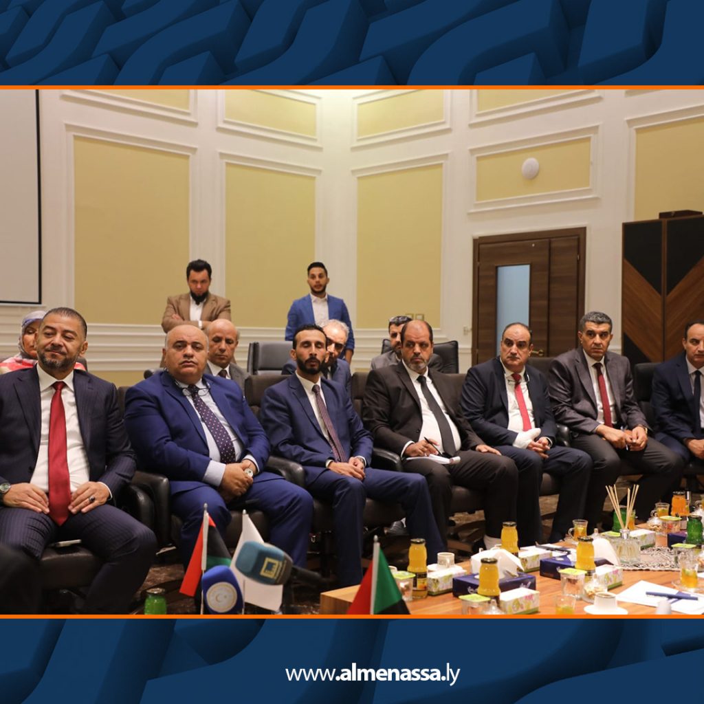 Extra3 236 وزير التعليم العالي يستقبل نظيره السوداني في طرابلس