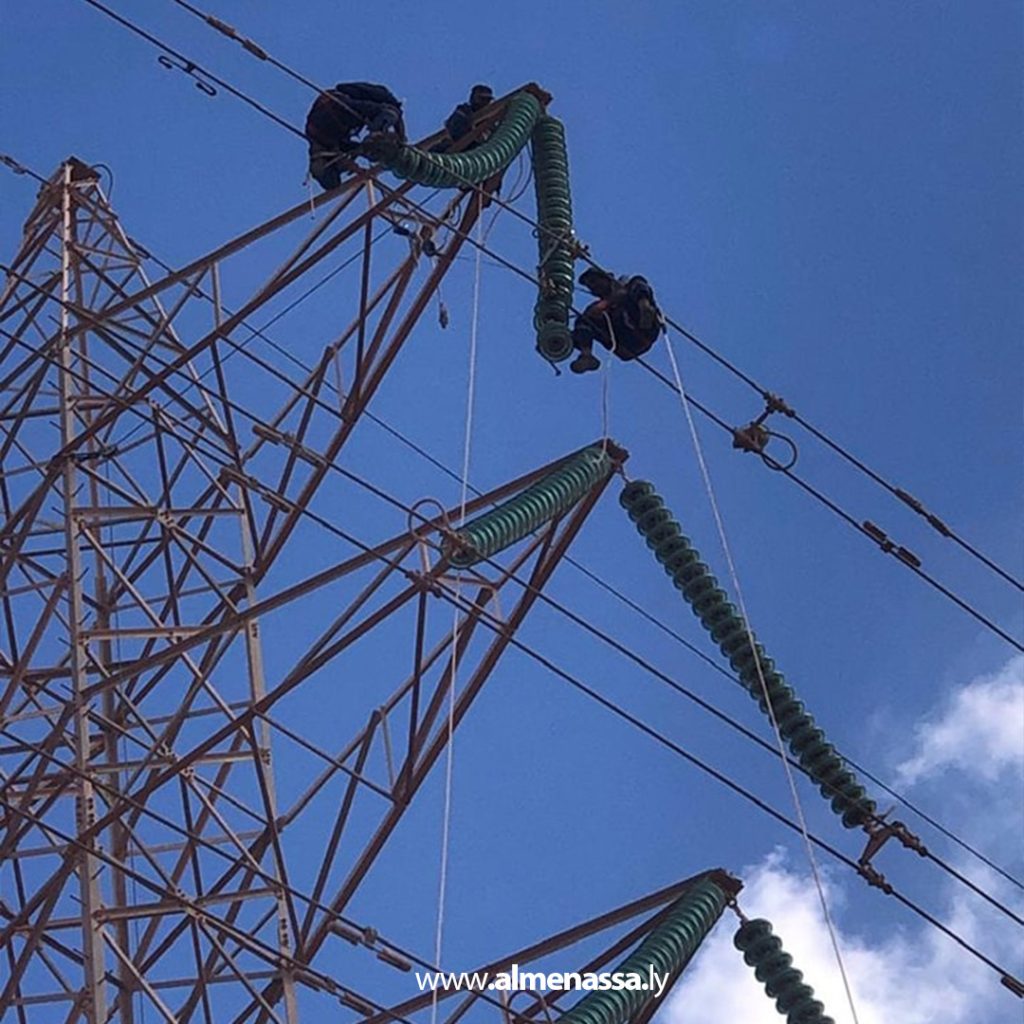 Extra3 321 شركة الكهرباء: أعمال صيانة في المرقب