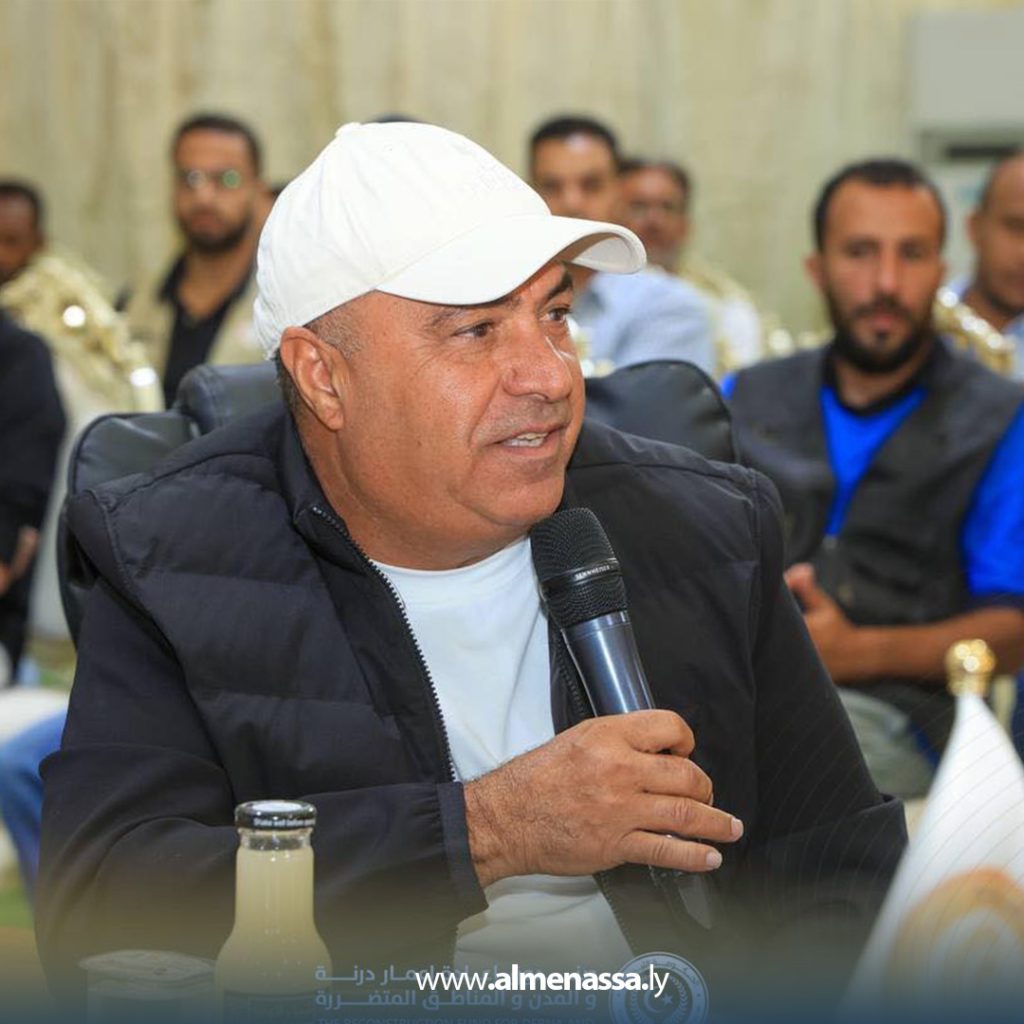Extra3 331 المهندس بلقاسم حفتر يجتمع بشركات الإعمار في درنة لمتابعة تنفيذ المشاريع وضمان جودتها
