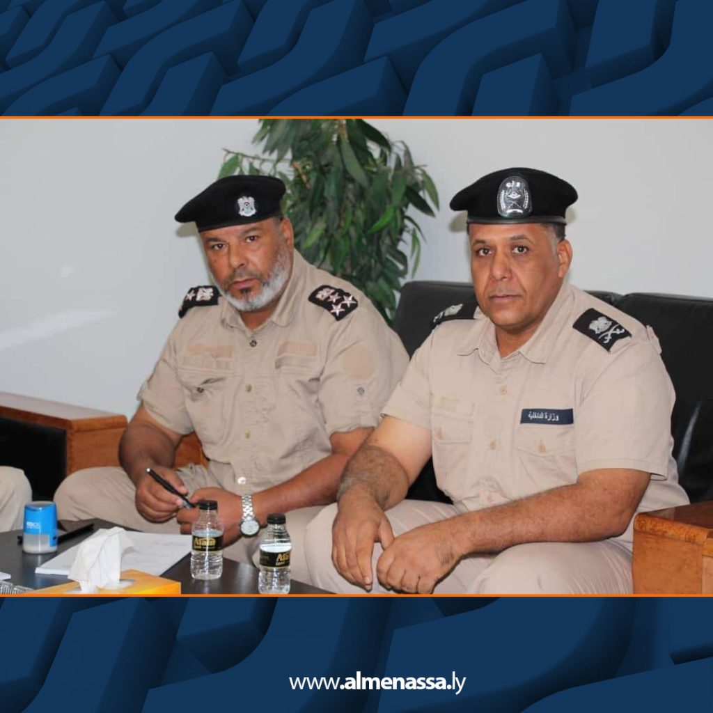 Extra3 383 مدير أمن الجفرة الجديد يتسلم مهام عمله