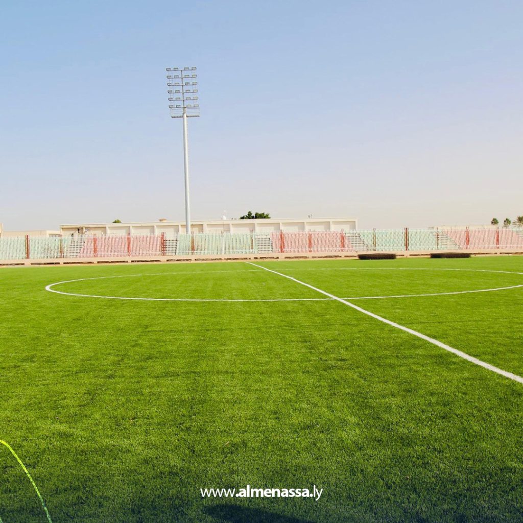 Extra3 435 عبد الشفيع يتفقد أعمال صيانة المدينة الرياضية بالعجيلات استعدادًا لإعادة افتتاحها