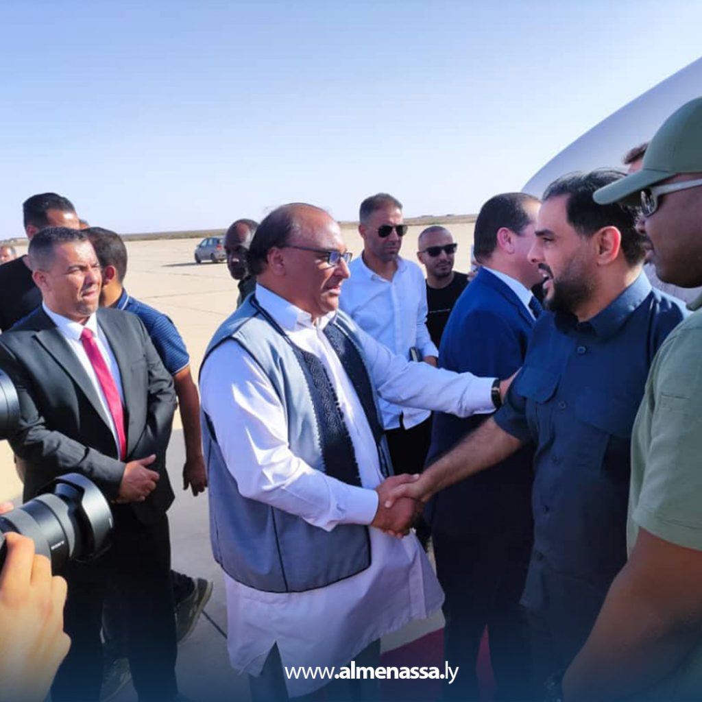 Extra3 44 رئيس الحكومة ومدير عام صندوق التنمية يصلان إلى مدينة سرت لافتتاح عدد من المشاريع التنموية