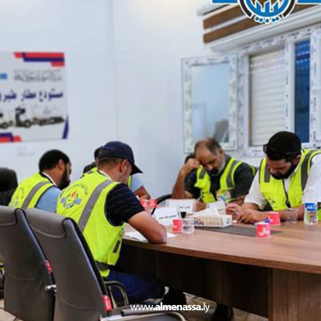 Extra3 55 شركة البريقة: انطلاق برنامج التدريبي بمستودع مطار طبرق