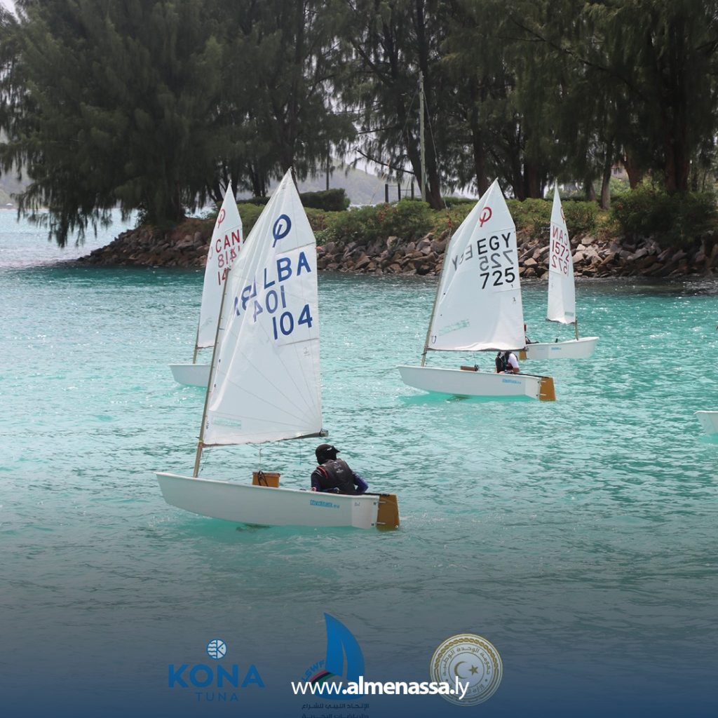 Extra4 132 المنتخب الوطني للشراع يستهل مشاركته ببطولة أفريقيا صنف الأوبتمست 2024