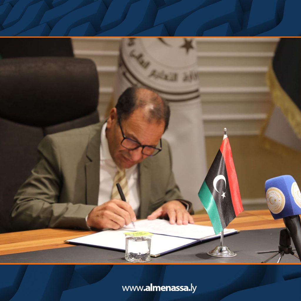Extra4 161 وزير التعليم العالي يستقبل نظيره السوداني في طرابلس