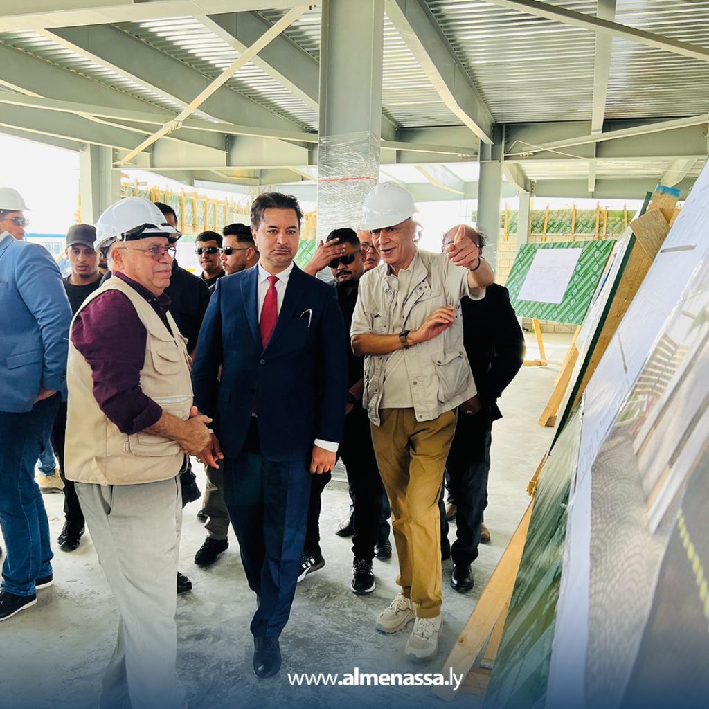 Extra4 191 الدكتور الصديق حفتر يتفقد المشاريع الصحية والحيوية في مدينة سرت