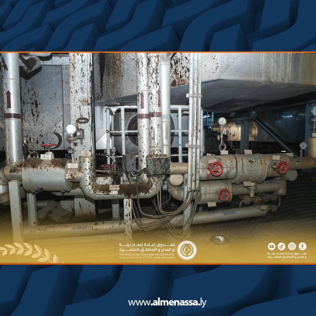 Extra4 222 المهندس بلقاسم حفتر يقوم بتقييم فني لاحتياجات محطة تحلية مياه البحر في طبرق تمهيدًا لصيانتها