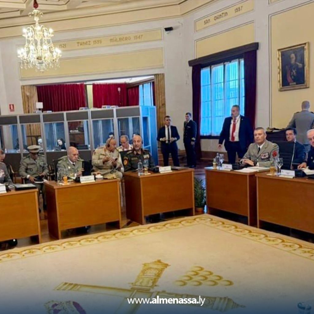 Extra4 231 الحداد يشارك في الاجتماع السادس عشر لرؤساء أركان جيوش دول مبادرة (5+5) دفاع في مدريد