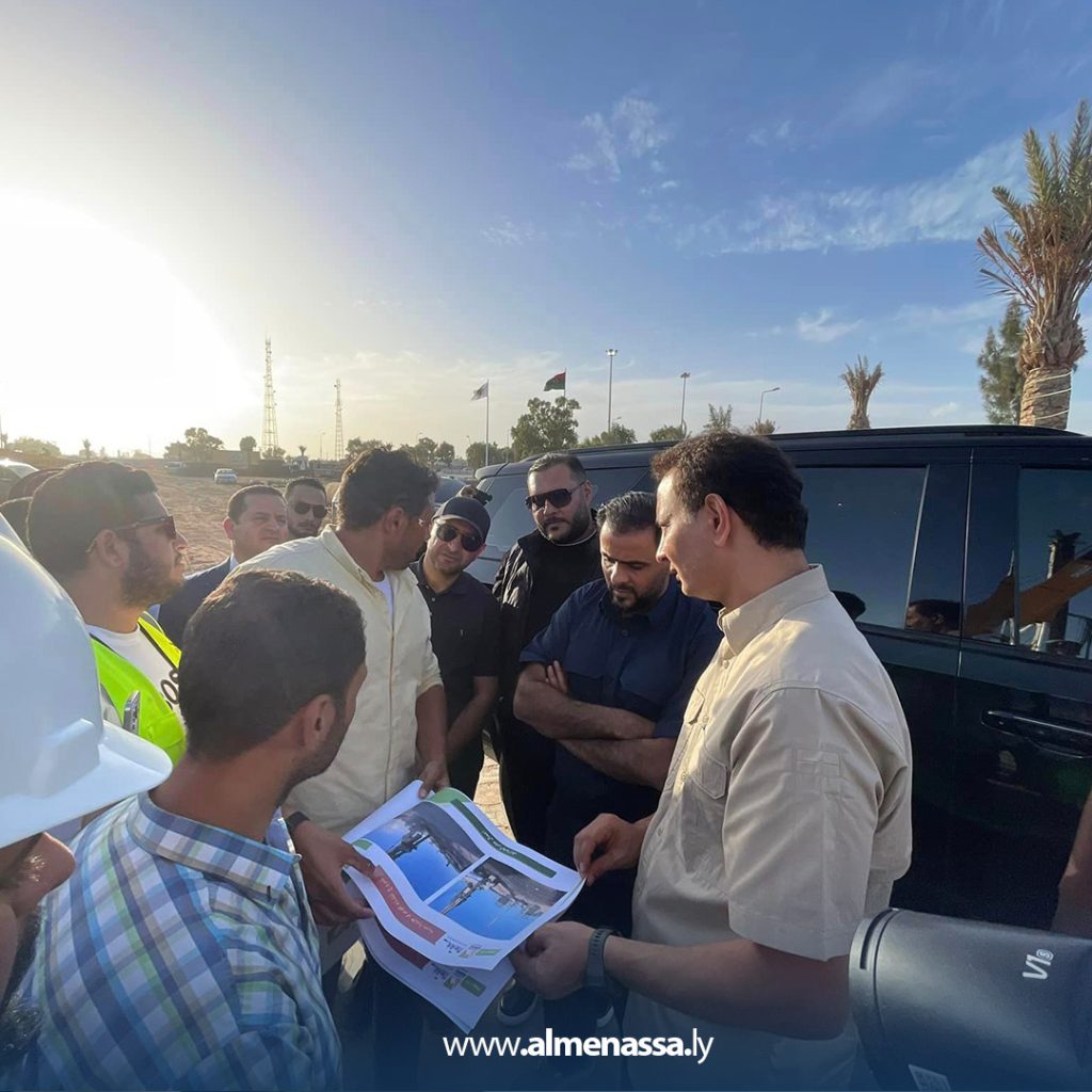 Extra4 31 رئيس الحكومة ومدير عام صندوق التنمية يصلان إلى مدينة سرت لافتتاح عدد من المشاريع التنموية