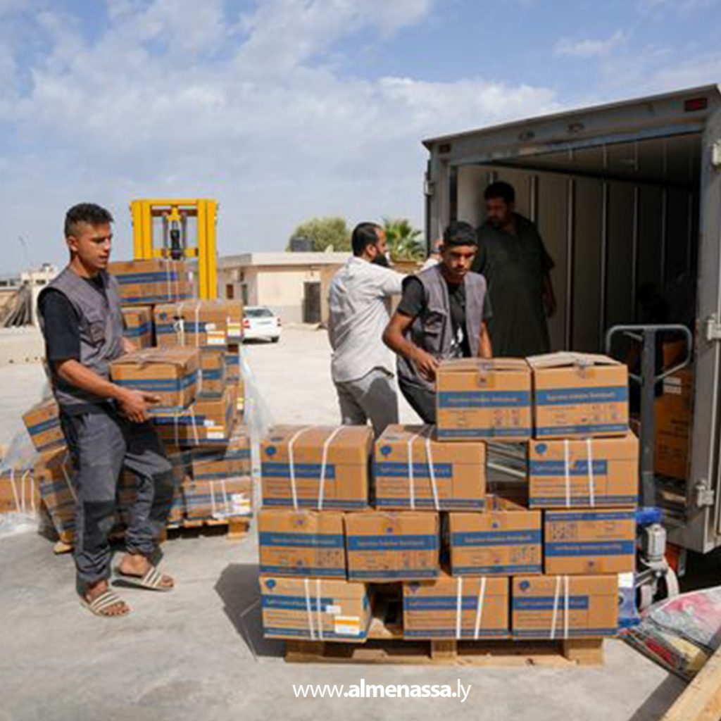 Extra4 58 جهاز الإمداد الطبي يواصل تسليم المستشفيات والمراكز الصحية احتياجاتها ومستلزماتها الطبية
