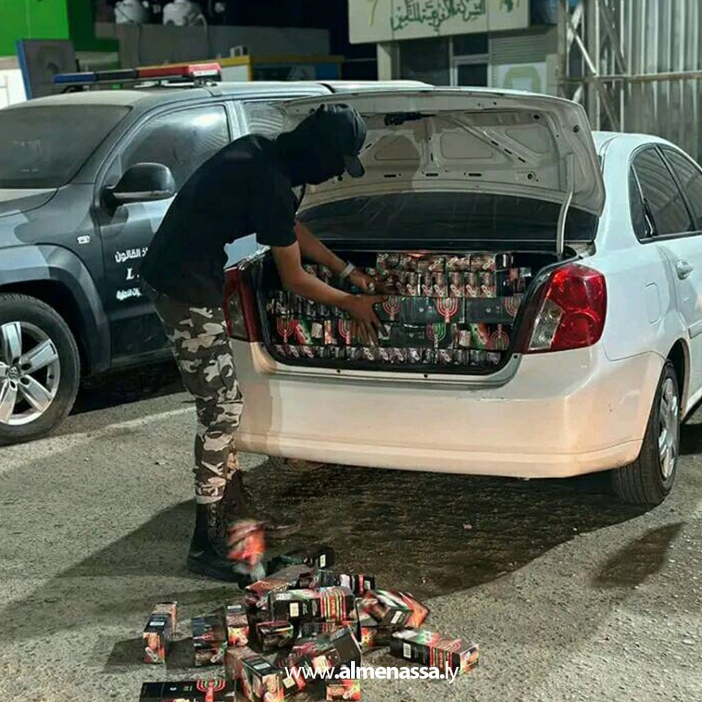 Extra4 63 ضبط سلع ممنوعة بمنفذ رأس اجدير البري