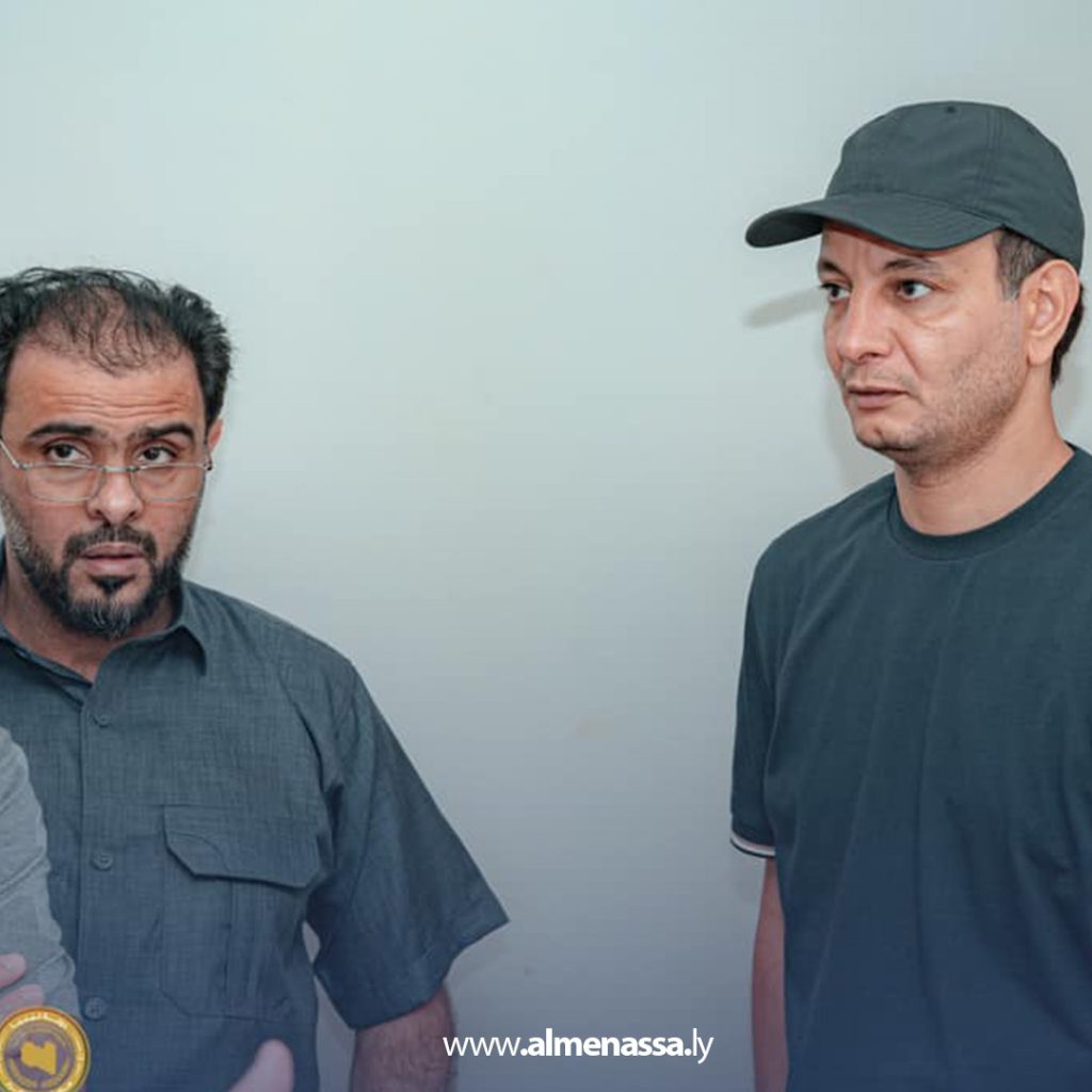 Extra5 10 بالقاسم حفتر يتفقد ملعب بنغازي الدولي برفقة رئيس الحكومة ورئيس جهاز الإمداد الطبي