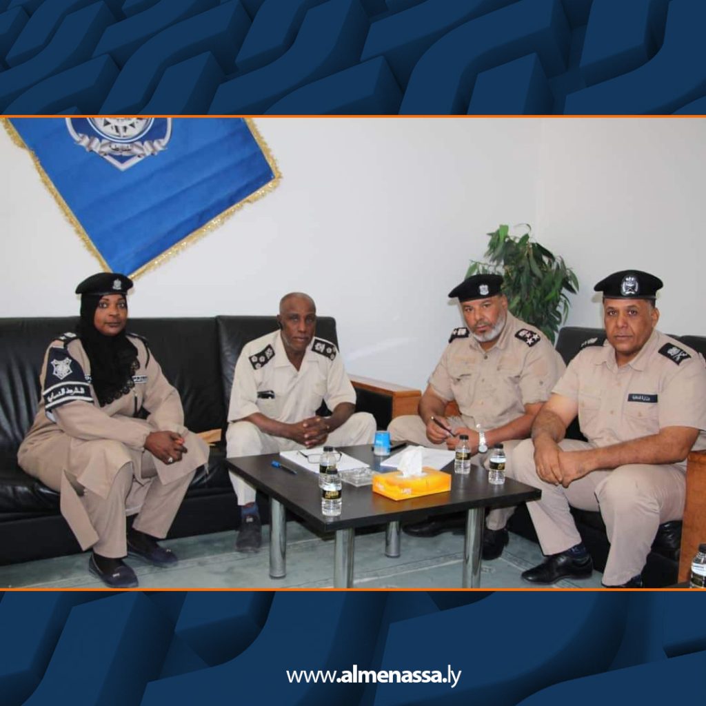 Extra5 143 مدير أمن الجفرة الجديد يتسلم مهام عمله