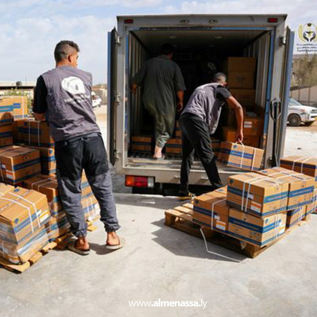 Extra5 31 جهاز الإمداد الطبي يواصل تسليم المستشفيات والمراكز الصحية احتياجاتها ومستلزماتها الطبية