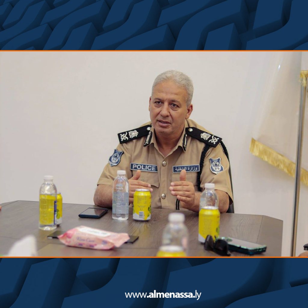 Extra5 40 رئيس جهاز مكافحة الهجرة غير الشرعية يستقبل وفد من مكتب سلة الخير التابع للواء طارق بن زياد