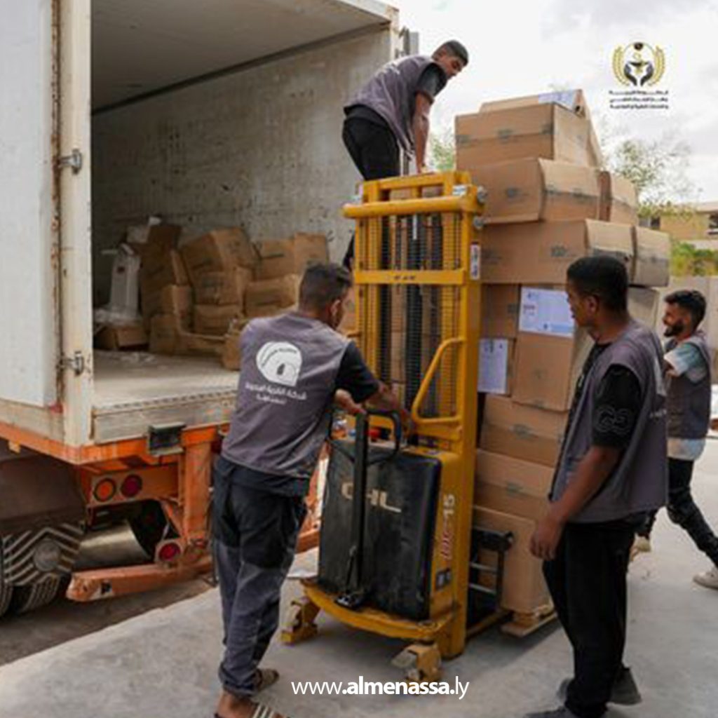 Extra6 19 جهاز الإمداد الطبي يواصل تسليم المستشفيات والمراكز الصحية احتياجاتها ومستلزماتها الطبية