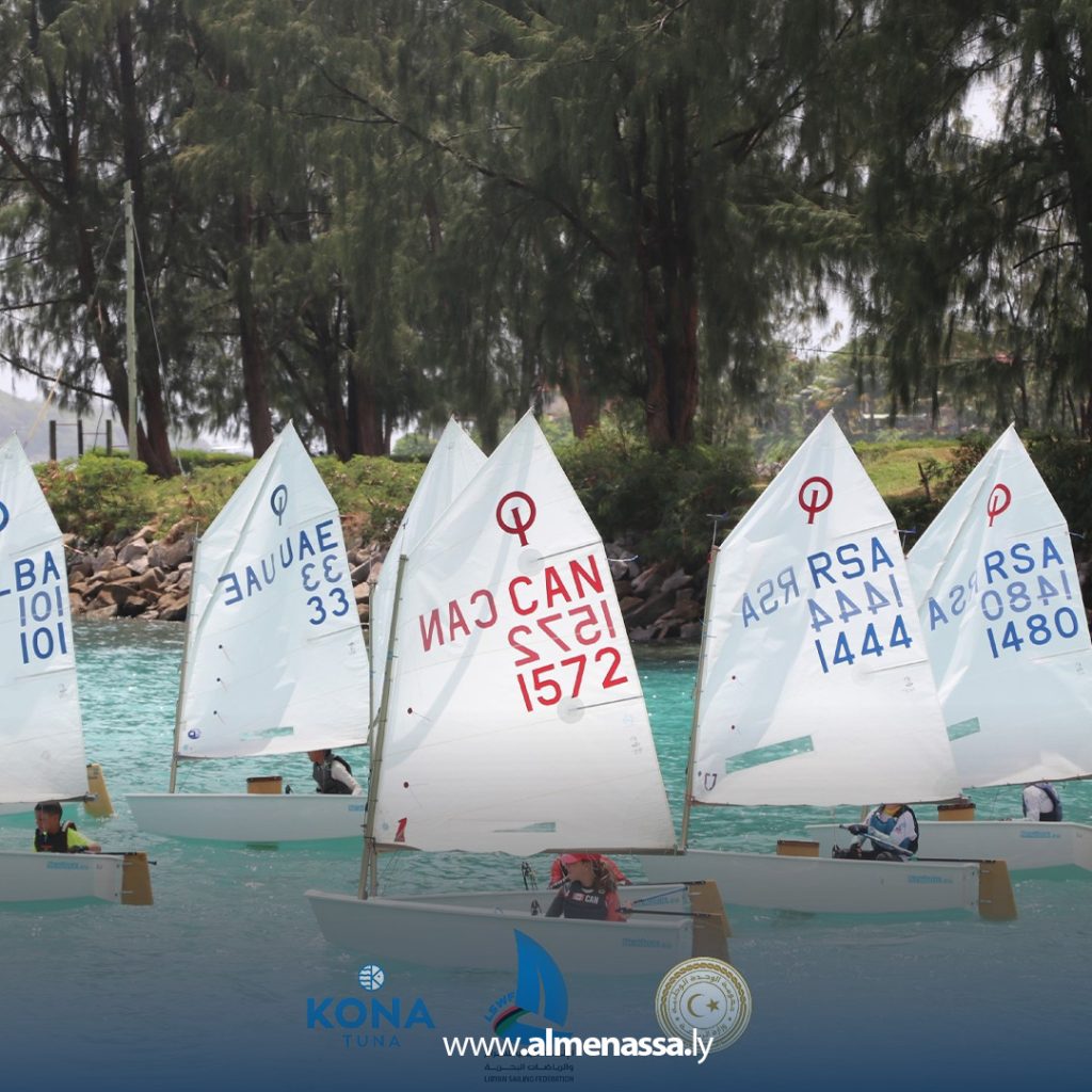 Extra6 43 المنتخب الوطني للشراع يستهل مشاركته ببطولة أفريقيا صنف الأوبتمست 2024