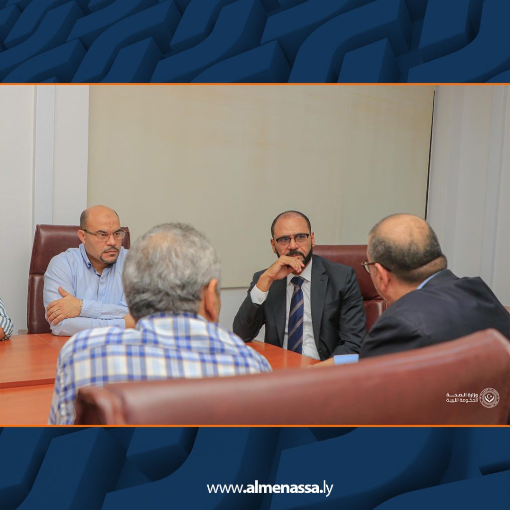Extra7 16 وزير الصحة يتفقد مشروع إنشاء أول قسم لزراعة النخاع بمواصفات عالمية في ليبيا