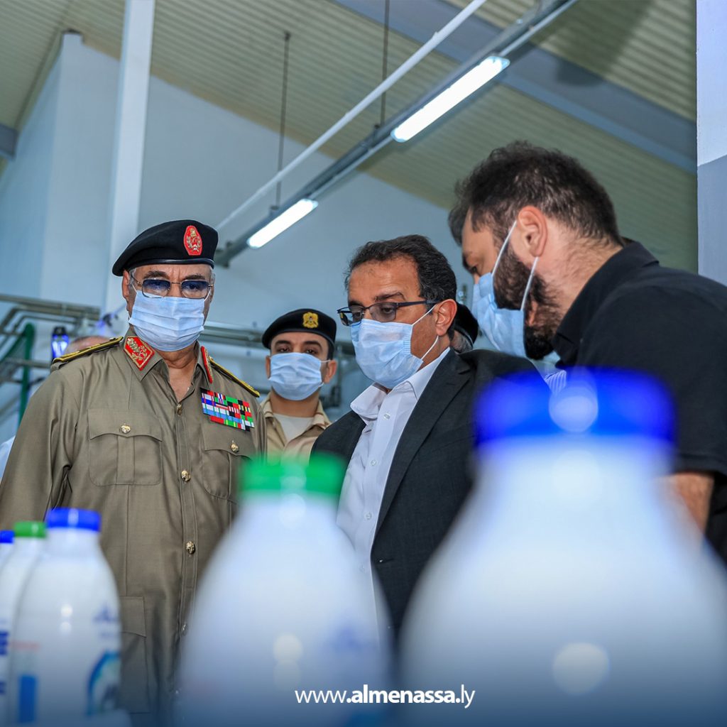 Extra7 22 القائد العام يتفقد مجمع غوط السلطان تأكيدا على أهمية المشاريع الوطنية في إعادة البناء والتنمية