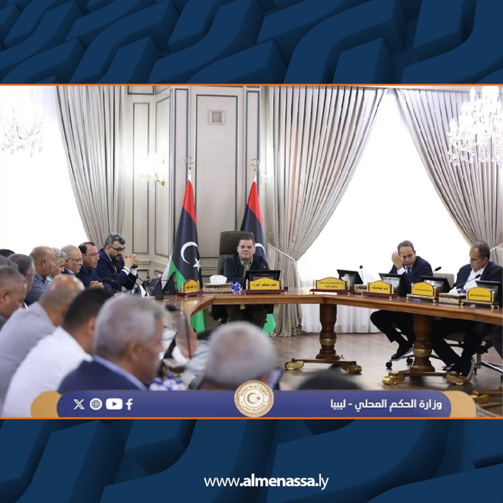 Extra7 38 الدبيبة والتومي يلتقون عمداء بلديات الساحل والجبل الغربي والوسطى