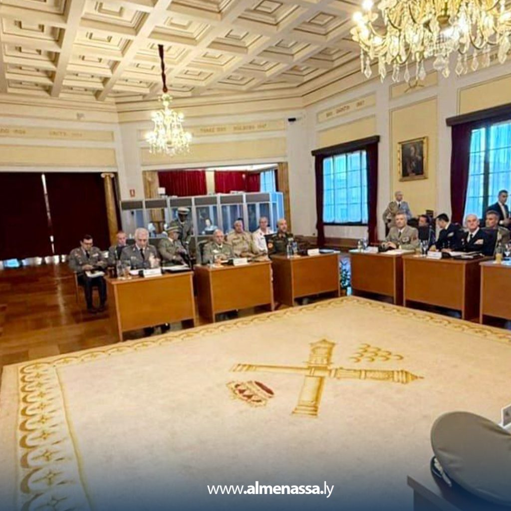 Extra7 53 الحداد يشارك في الاجتماع السادس عشر لرؤساء أركان جيوش دول مبادرة (5+5) دفاع في مدريد