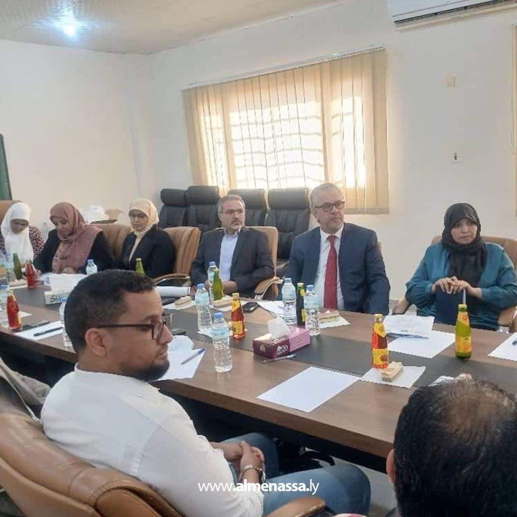 Extra7 71 إدارة ضمان الجودة وتقييم الأداء تقوم بزيارة كلية الآداب والعلوم بتوكرة