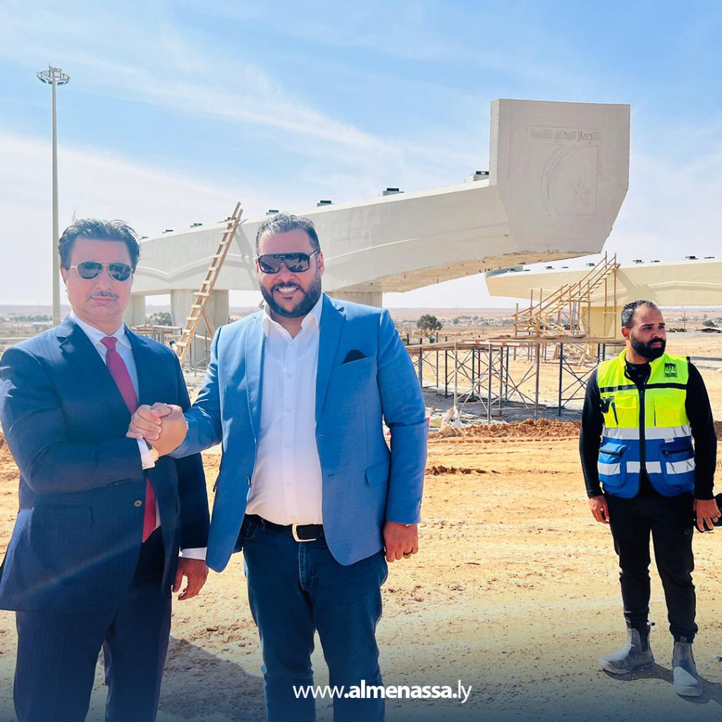 Extra8 33 الدكتور الصديق حفتر يتفقد المشاريع الصحية والحيوية في مدينة سرت