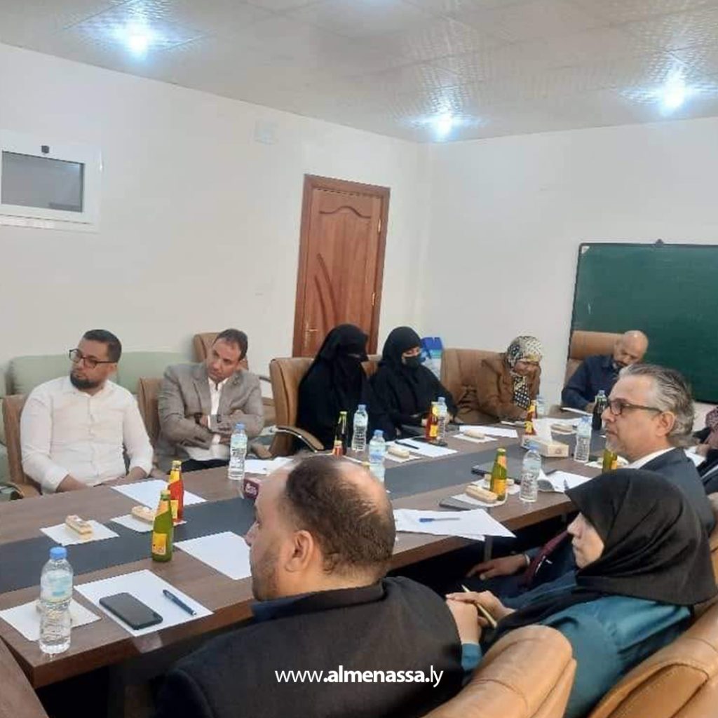 Extra9 40 إدارة ضمان الجودة وتقييم الأداء تقوم بزيارة كلية الآداب والعلوم بتوكرة