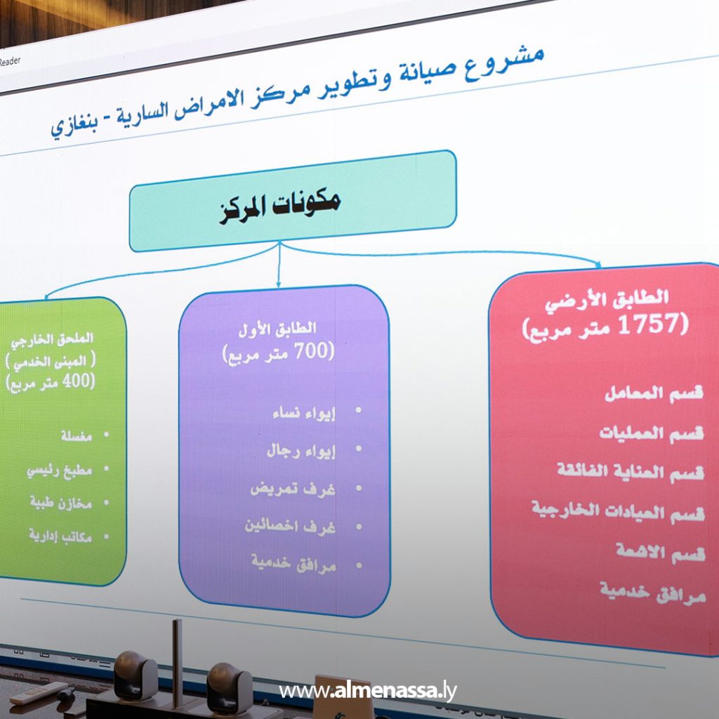 06 11 الدبيبة يتابع تجهيز مركز الأمراض السارية والمناعة ببنغازي ويقرر زيادة المنحة الشهرية للمصابين